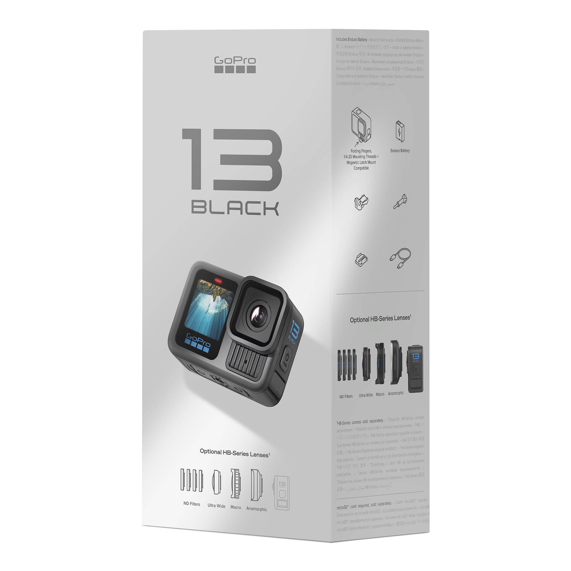 Cámara Gopro Hero 13 Black 27,13mp 5,3k Sumergible 10m