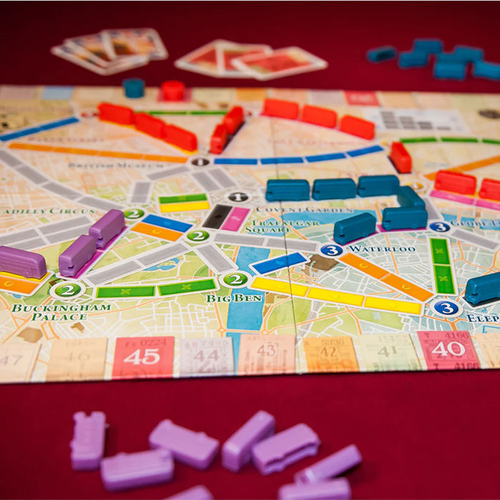 Juego de Mesa Asmodee Ticket To Ride Londres +8