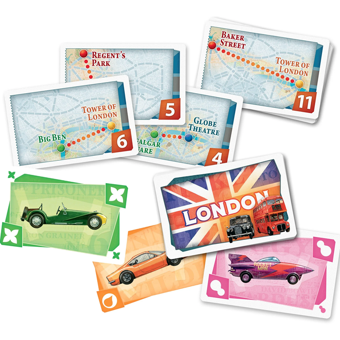 Juego de Mesa Asmodee Ticket To Ride Londres +8