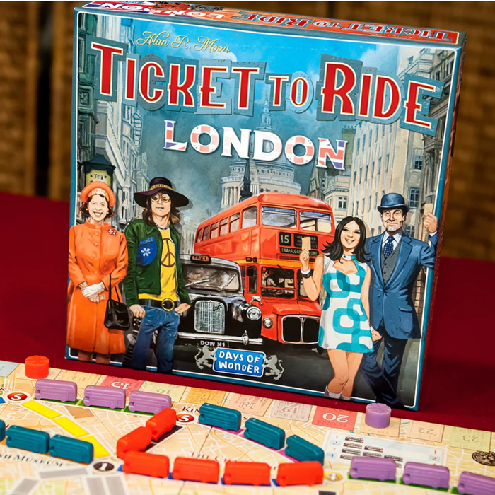 Juego de Mesa Asmodee Ticket To Ride Londres +8