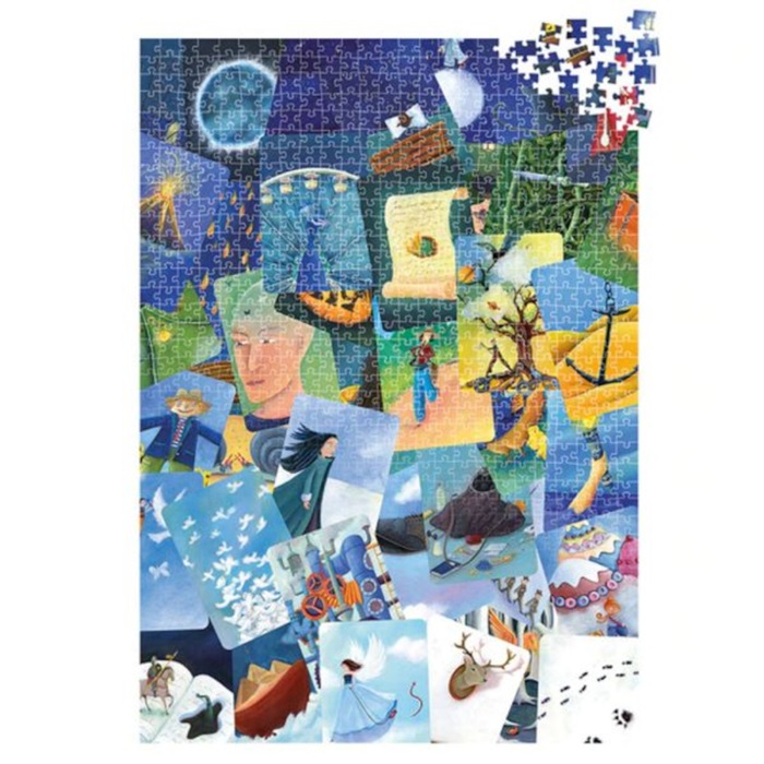 Puzzle Libellud Dixit Blue MishMash 1000 Piezas +14