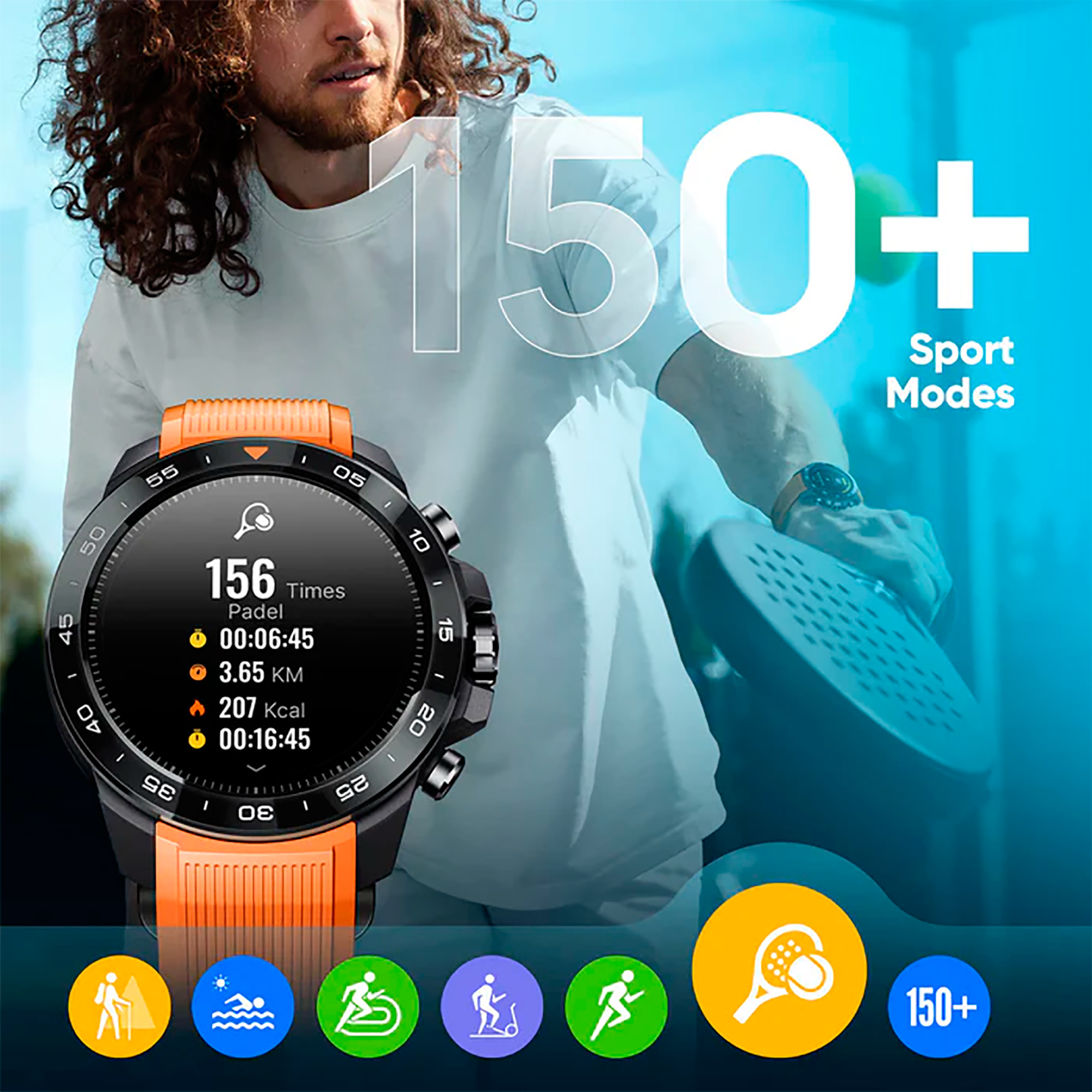 Reloj Inteligente Mibro Watch GS Explorer S 47,8mm 10atm 1,32'' Bluetooth