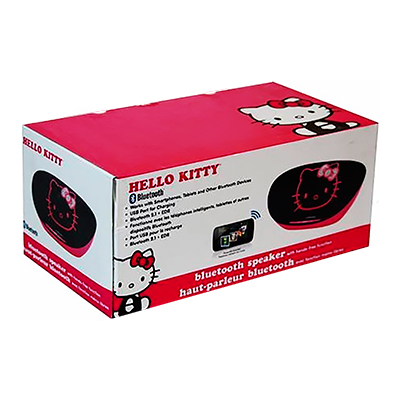 Parlante Portatil Hello Kitty Oval Bt/mic/3.5mm