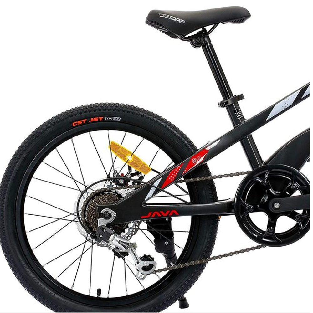 Bici Java Vertigo Niño Alum R20 Horq Suspen 7vel Gris
