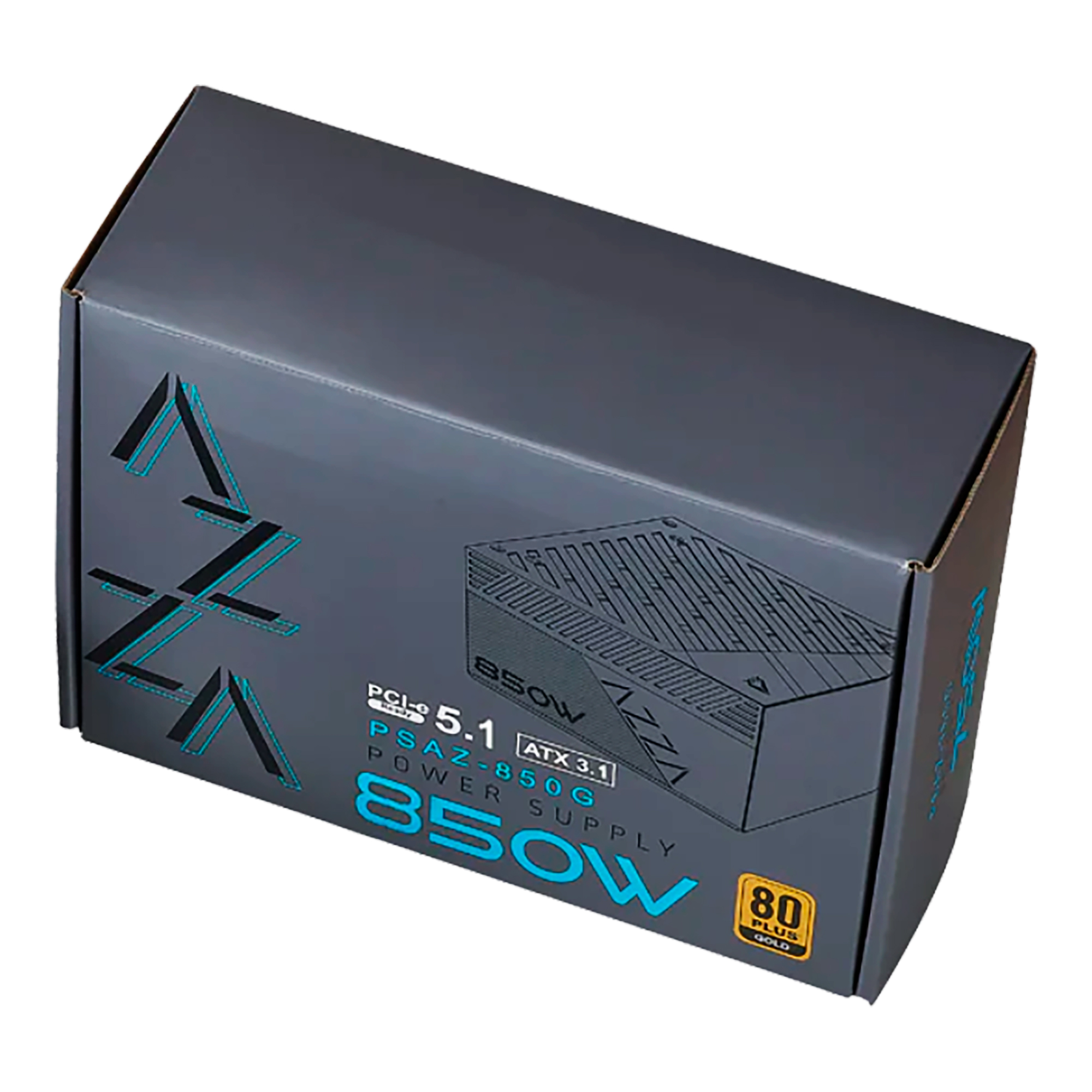 Fuente Para Pc Azza 850w Atx 80 Plus Gold