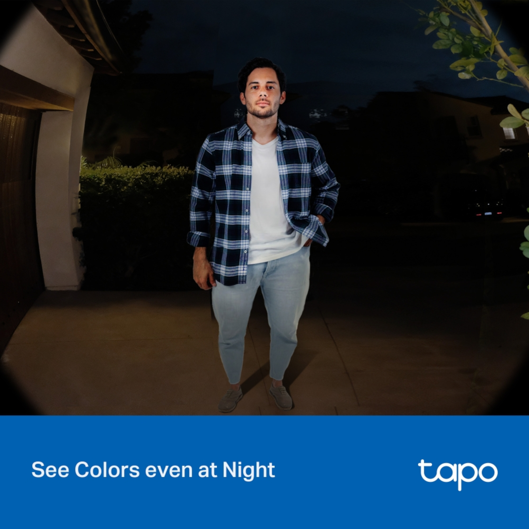 Timbre Con Video Cableado Tapo D130 Visión Nocturna Wifi 2K