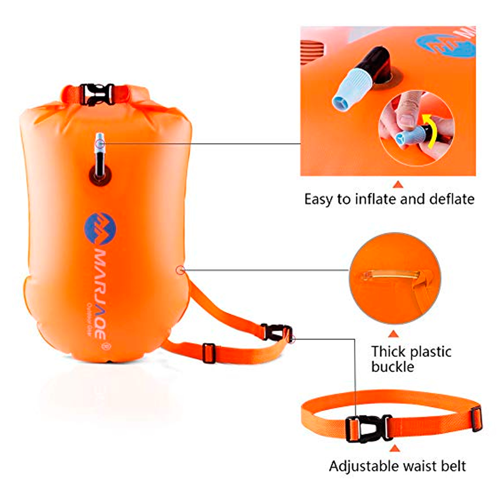 Boya Bolso Marjaque Y802 Flotabilidad 10 Kg