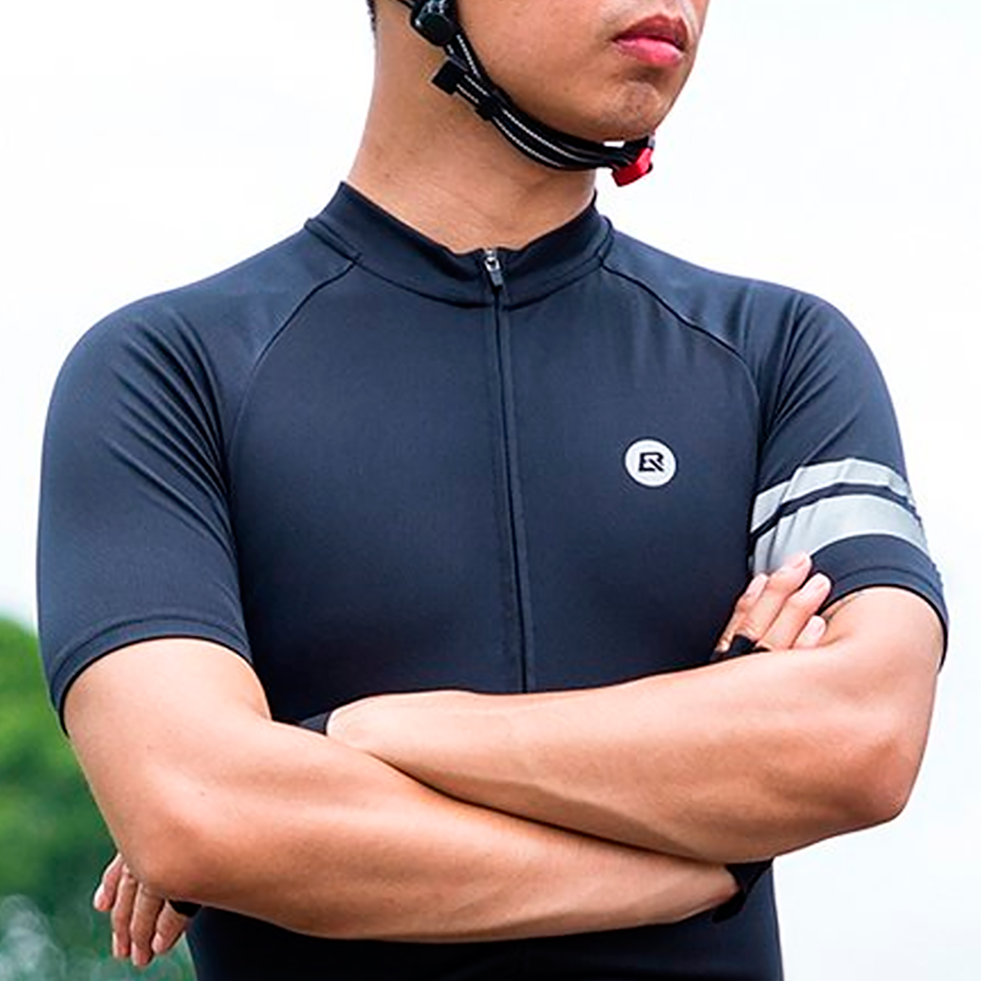 Camiseta Ciclismo S. Corta Rockbros Reflectiva