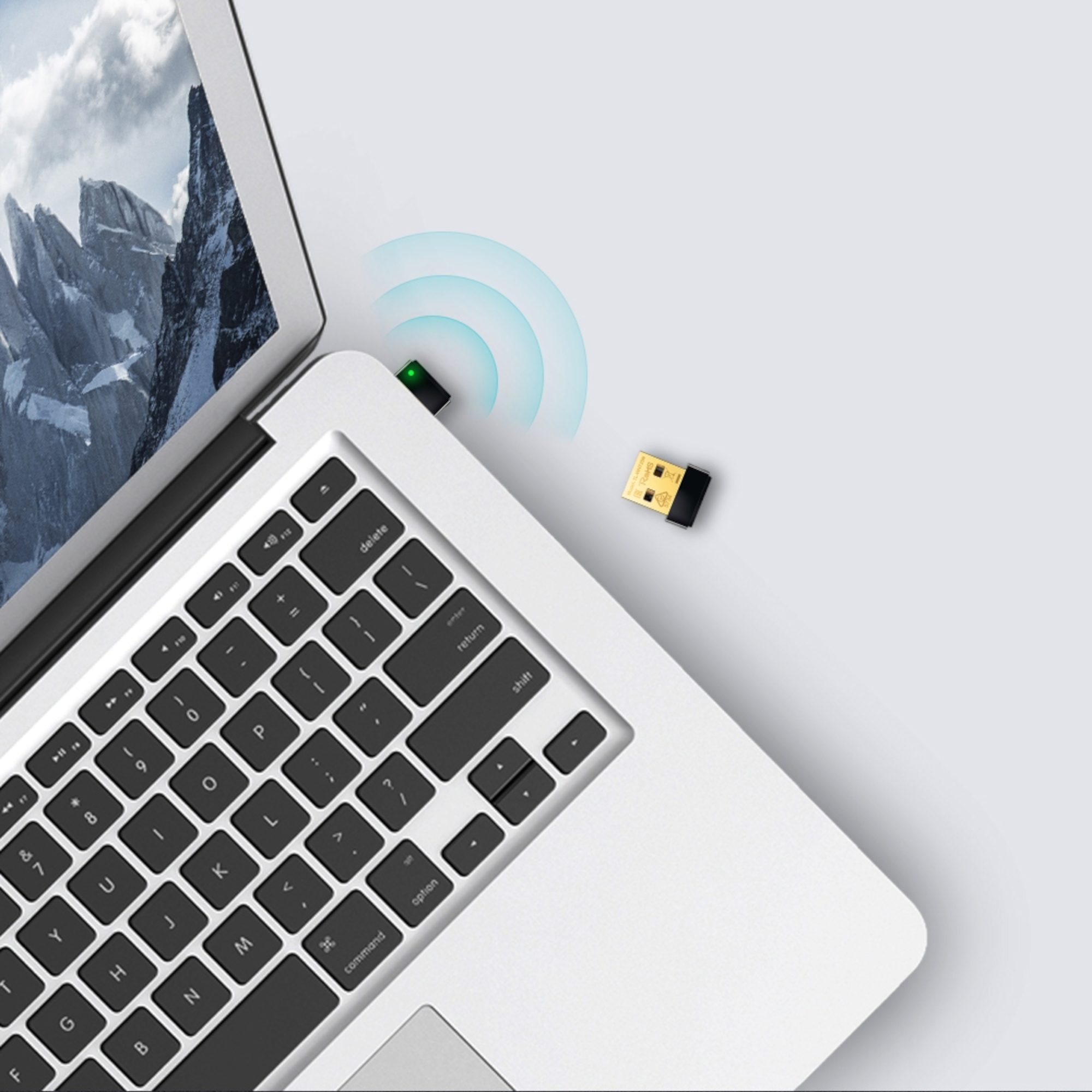  Adaptador Receptor Wi-fi Usb Tp-link Tl-wn725n