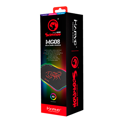 Mouse Pad Gamer Rgb scorpion Mg08