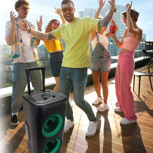 Parlante Bt Aiwa Awpop11 Tws 800w Tws Led
