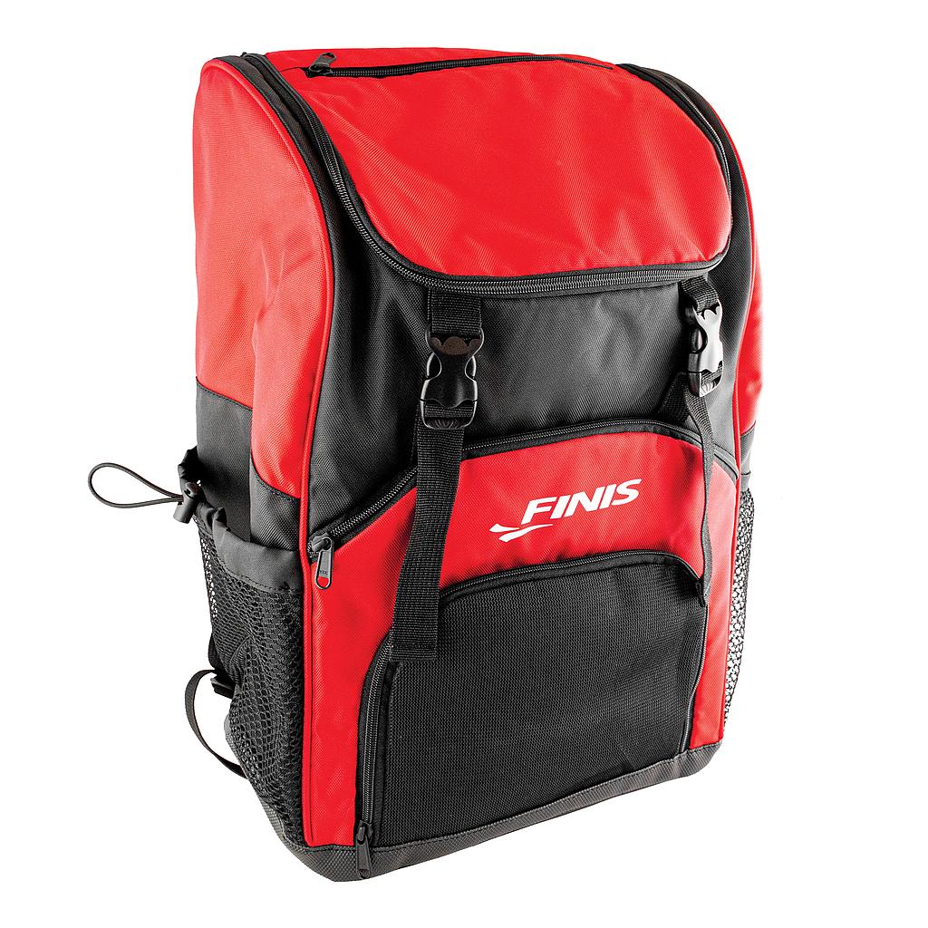 Mochila Natacion Piscina Finis Team Backpack Roja
