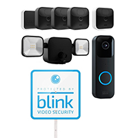 Kit De Seguridad Inalámbrico Blink Visión Nocturna Wifi 1080p