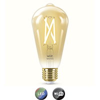 Lámpara Led Inteligente Philips Wiz 6,9W E27 Ámbar