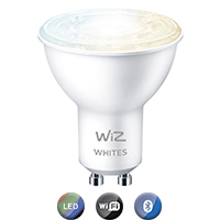 Lámpara Led Inteligente Philips Wiz 4,7W GU10 Blanco