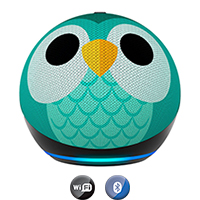 Parlante Amazon Echo Dot Gen5 Kids Alexa Wifi Bluetooth
