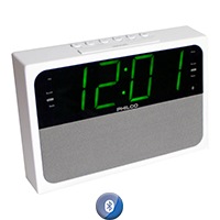 Radio Despertador Philco Par1018bt Bt Fm 20mem Botón Snooze