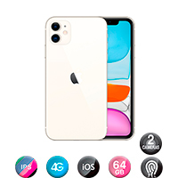 iPhone 11 6,1'' 4G 4gb 64gb Dual Cam 12mp