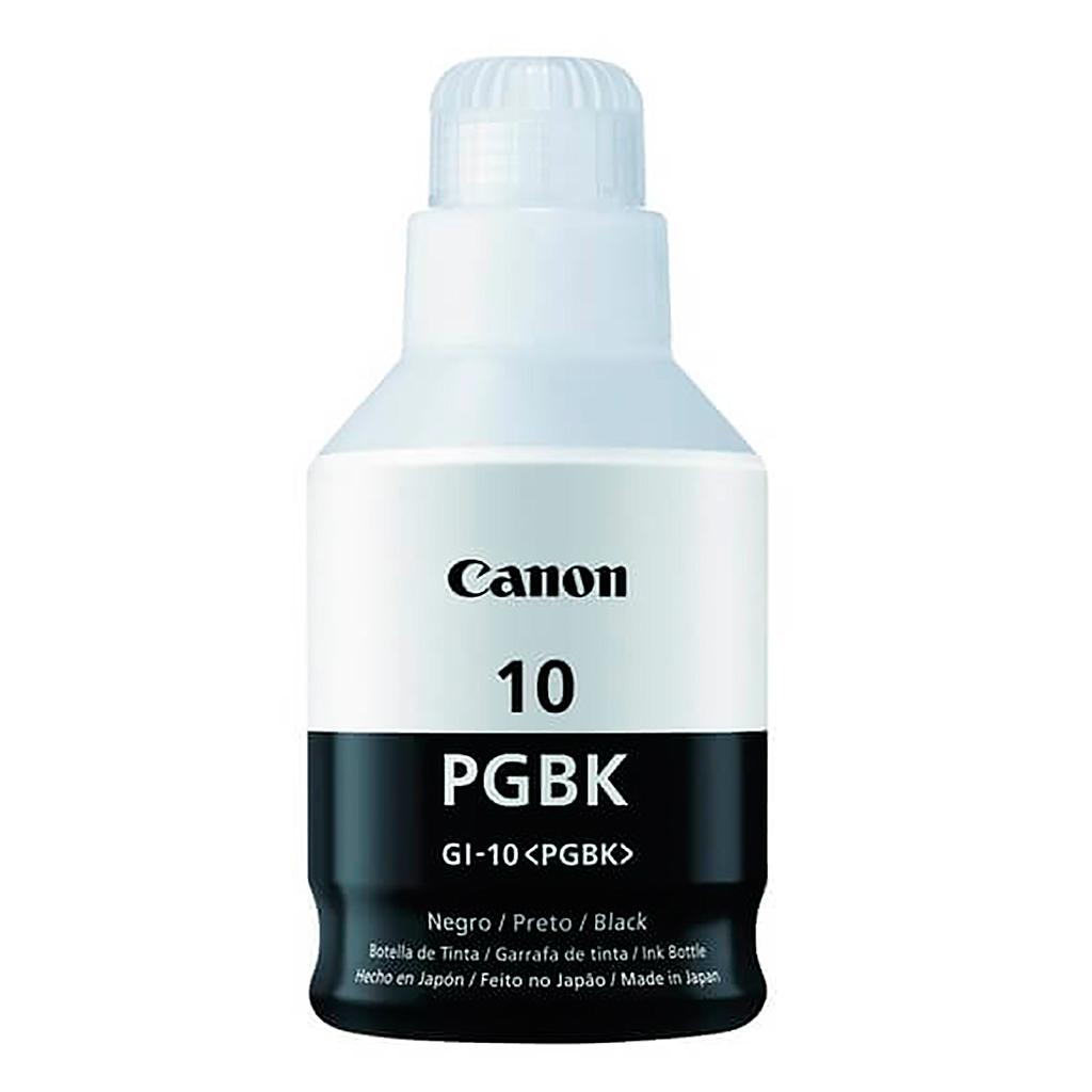 Canon Botella Tinta Gi-10 Pgbk 170ml Negro