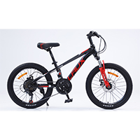 Bicicleta Para Niño Laux Tz100 21V Rodado 22