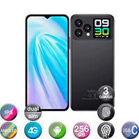Cubot Hafury V1 6,583''+1,41'' 4G 8gb 256gb Triple Cam 64mp