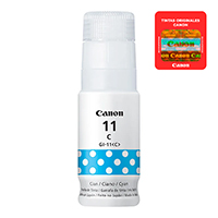 Botella De Tinta Canon Cian GI-11 C 70ml