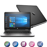 Notebook Hp 14'' Core I5 16gb 256gb Win10 Pro