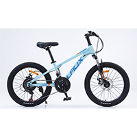 Bicicleta Para Niño Laux Tz100 21V Rodado 20