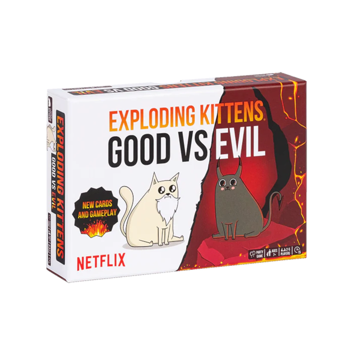 Juego De Mesa Exploding Kittens Good vs Evil +7
