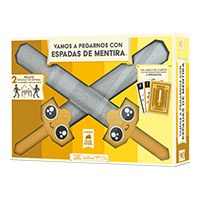 Juego De Mesa Exploding Kittens Vamos A Pegarnos Con Espadas De Mentira +7