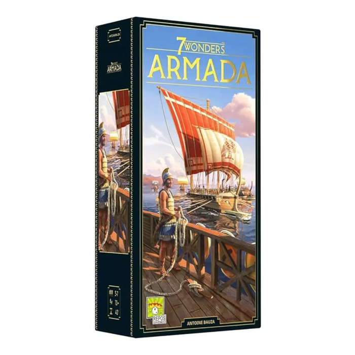 Expansión Juego de Mesa 7 Wonders Base 7 Wonders Armada +10