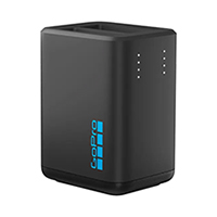 Cargador Doble Gopro AEDBD-201 Para Hero 13 Black
