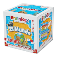 Juego de Mesa Asmodee BrainBox El Mundo +8
