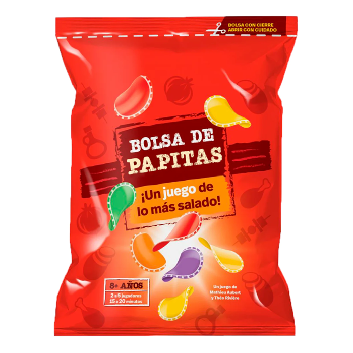Juego de Mesa Asmodee Bolsa De Papitas Base +8