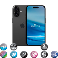 iPhone 16 6,1'' 5G 8gb 128gb Dual Cam 48mp