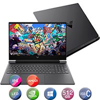 Notebook Hp 16,1'' Ryzen 7 8gb 512gb Win11 Rtx4070