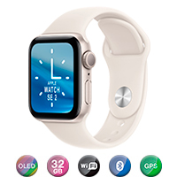 Apple Watch SE 2 40mm S/M Wifi Bluetooth Gps