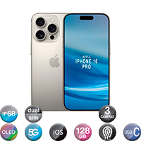 iPhone 16 Pro 6,3'' 5G 8gb 128gb Triple Cam 48mp