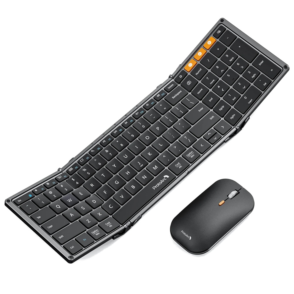 Combo Mouse y Teclado Mini Bluetooth ProtoArc Xkm01