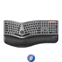 Teclado Ergonómico Inalámbrico ProtoArc Ek01 Plus Retroiluminado