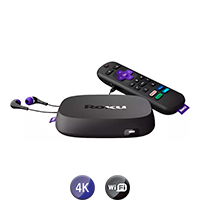 Roku Ultra LT HD 4K HDR Dolby Vision Wifi Control Remoto
