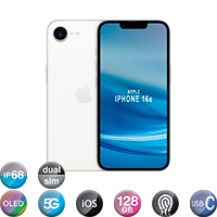 iPhone 16e 6,1'' 5G 8gb 128gb 48mp+12mp