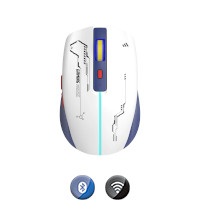 Mouse Gaming Inalámbrico Marvo M796w Óptico 3200dpi Rgb