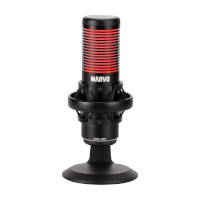 Micrófono Gaming Marvo Mic-07 Omnidireccional Con Iluminación
