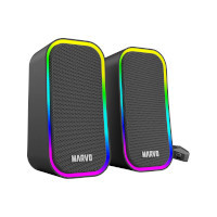 Parlantes Gaming Pc Marvo Sg-285 Con Iluminación Rgb