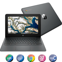 Chromebook HP 11,6'' Intel Celeron 4gb 32gb
