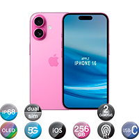 iPhone 16 6,1'' 5G 8gb 256gb Dual Cam 48mp