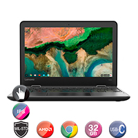Tablet Chromebook Lenovo 300e 11,6'' 9120c 4gb 32gb Chrome