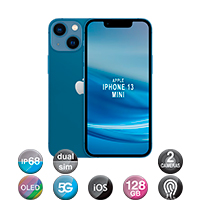 iPhone 13 Mini 5,4'' 5G 4gb 128gb Dual Cam 12mp