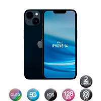 iPhone 14 6,1'' 5G 6gb 128gb Dual Cam 12mp